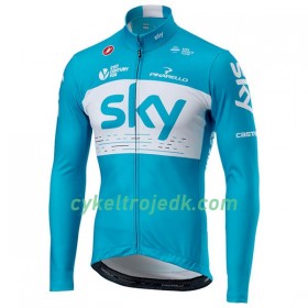 Cykeltrøje Langærmet 2018 Team Sky N002 Langærmet